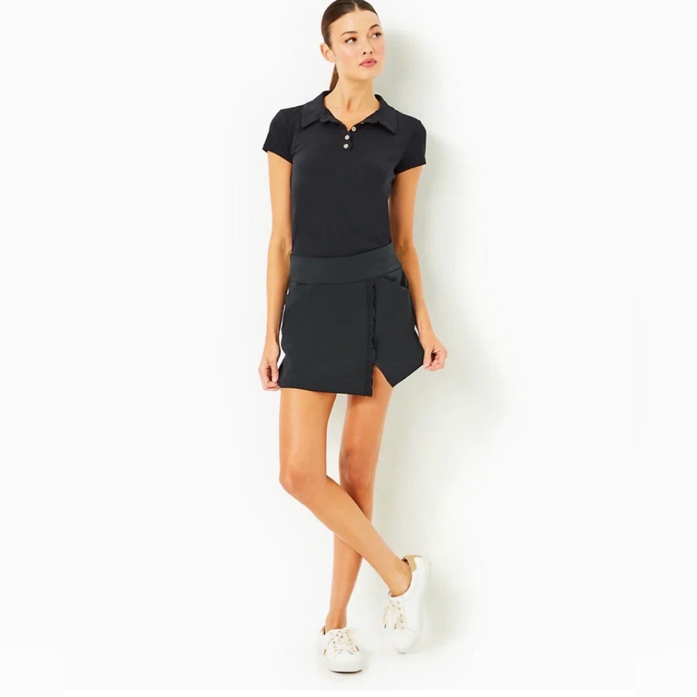NWT Lilly Pulitzer Beatriz Skort UPF 50+ Style# 012315, Size 2 Onyx